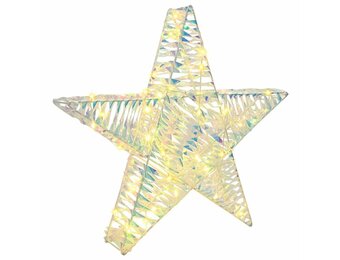 vidaXL 3D Ster met 50 LED Warmwit (46% korting)