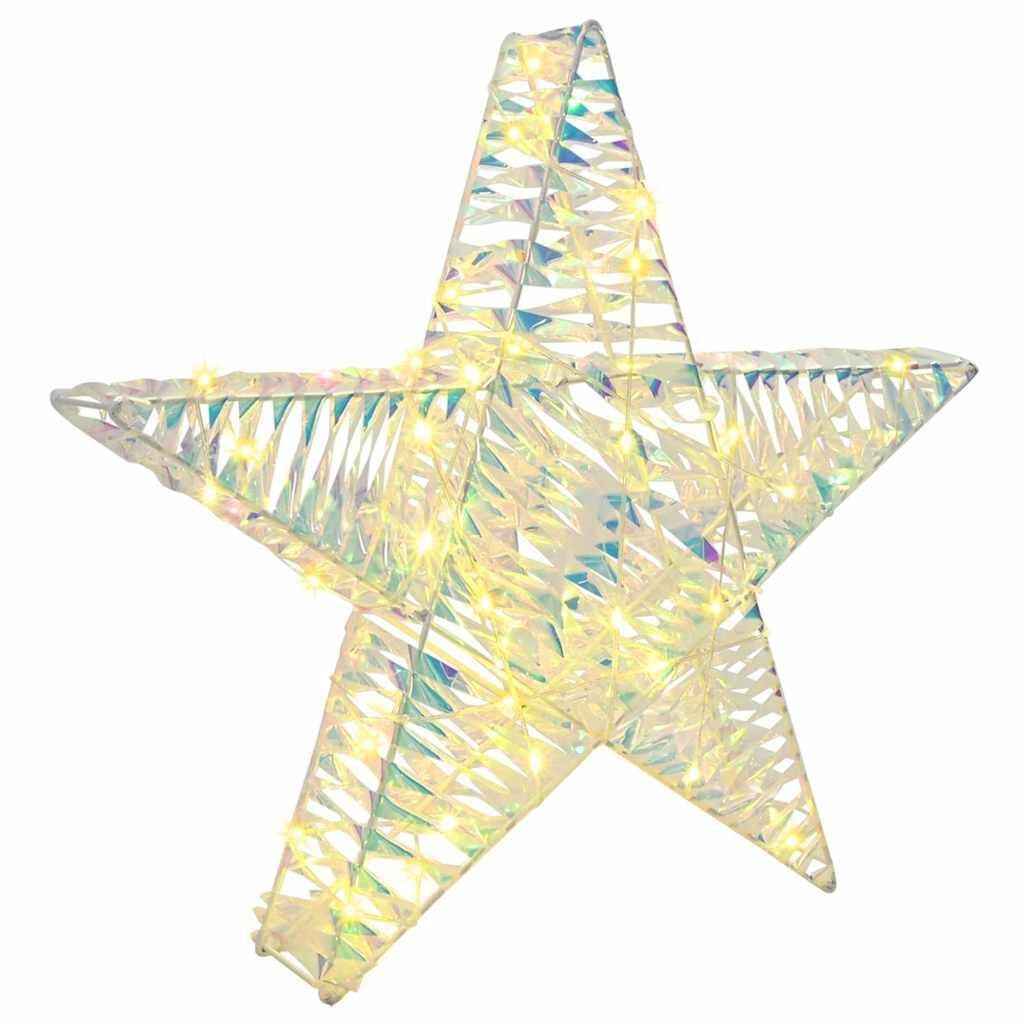 vidaXL 3D Ster met 50 LED Warmwit (46% korting)