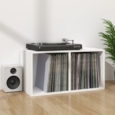 vidaXL LP Opbergbox Wit (39% Korting) - 71x34x36cm