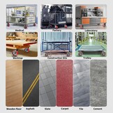 15 cm industriële kwaliteit bokwielen, 1100 kg draagvermogen, onderhoudsvrije extra zware aluminium kern polyurethaan wielen, geschikt voor doe-het-zelfprojecten, platte wagens en werkbanken.