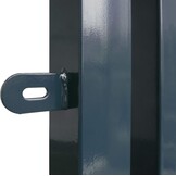 Groene/Antraciet Tuinpoort Dubbelstaafmat 100x100cm | 30% Korting