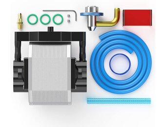 SCULPFUN S9 220V Air assist met air-assist nozzle set, 30L/min high-speed air assist past perfect bij lasermachines, sneller en schoner snijden, volledig metalen structuur