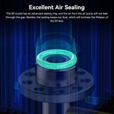 SCULPFUN S9 220V Air assist met air-assist nozzle set, 30L/min high-speed air assist past perfect bij lasermachines, sneller en schoner snijden, volledig metalen structuur