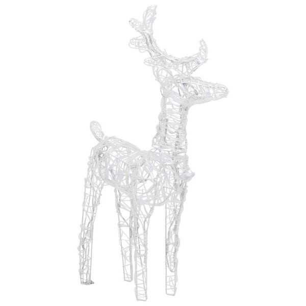 vidaXL Kerstdecoratie Rendieren & Slee: 47% Korting!