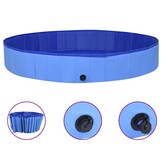 Inklapbaar Hondenzwembad PVC Blauw 300x40 cm - 30% Korting