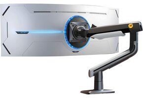 Monitorarm Gaming 27-50" 18kg VESA 75/100mm - 59% Korting!