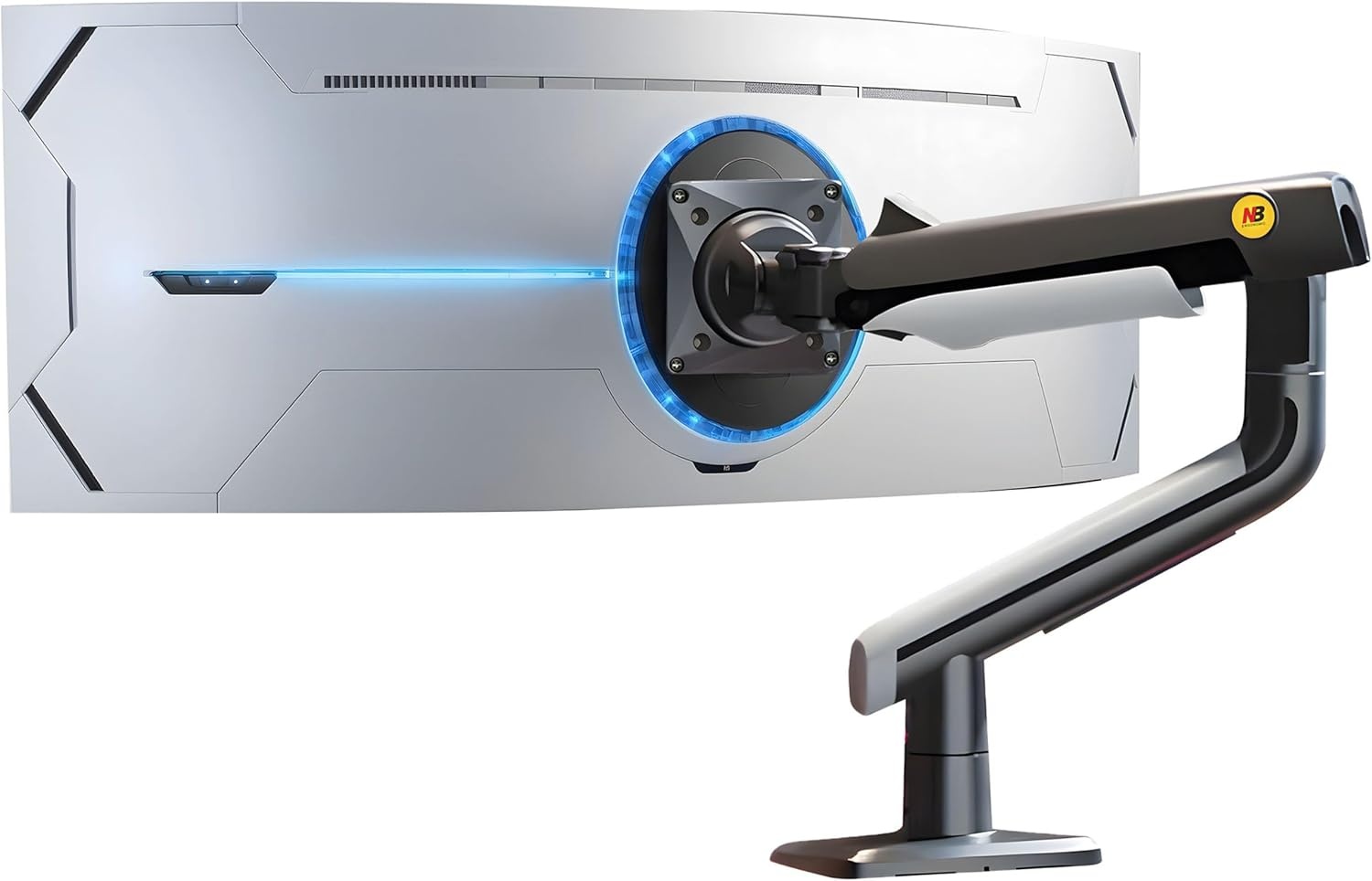 Monitorarm Gaming 27-50" 18kg VESA 75/100mm - 59% Korting!