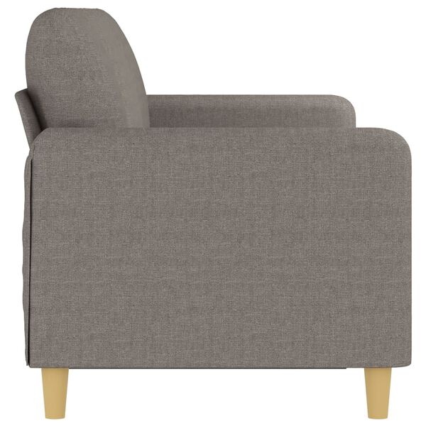 vidaXL Taupe Driezitsbank (180 cm) - 35% Korting