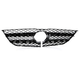 Sport Grille Mercedes GLK X204 2012-2015 - Zwart Zilver Chroom (55% Korting)