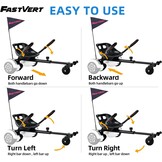 Hoverboard Go-Kart Zitaccessoire voor 6.5, 8 en 10 inch Hoverboards