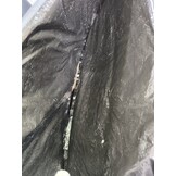 Trampoline randafdekking Zwart 305 cm (passend 300-310 cm) PVC/PE 15 mm dik 30-32 cm breed