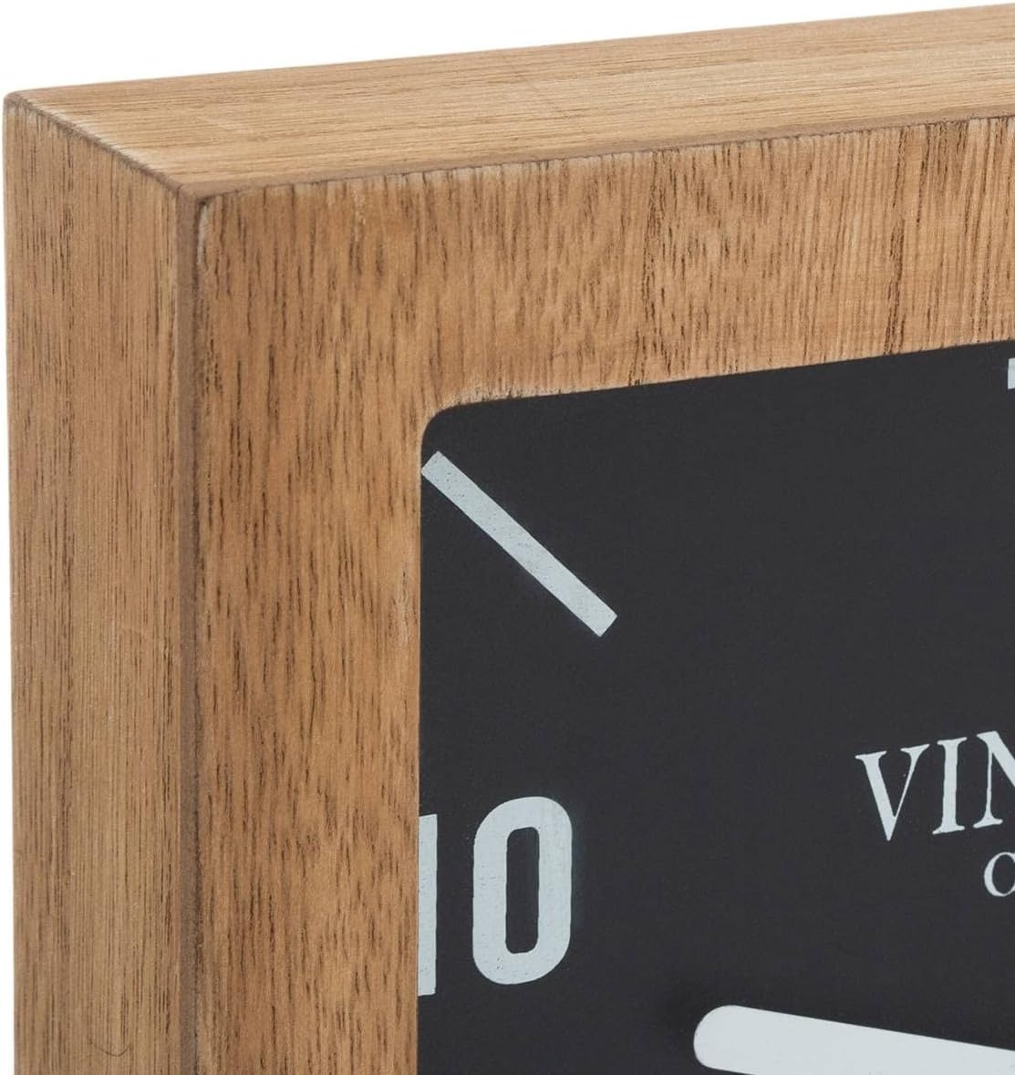 Retro Wandklok Metaal/MDF/Glas (23cm) - 43% Korting