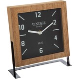 Tafelklok MDF & Metaal - 32% Korting!