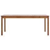vidaXL Eettafel Grenenhout Honingbruin 180x90x73cm (55% Korting)