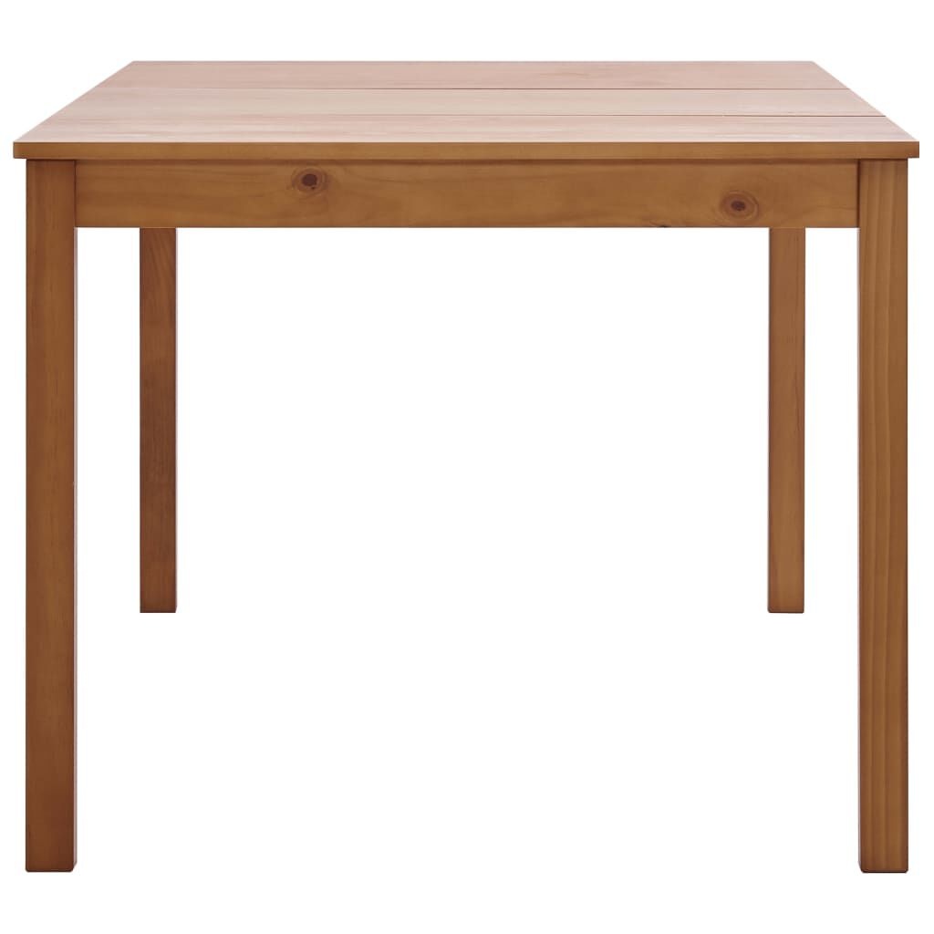 vidaXL Eettafel Grenenhout Honingbruin 180x90x73cm (55% Korting)