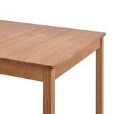 vidaXL Eettafel Grenenhout Honingbruin 180x90x73cm (55% Korting)