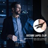 Lavaliermicrofoon clip-on 2 stuks bedraad omnidirectioneel condensator 3,5 mm TRS 1,2 m kabel voor camera, smartphone, DJI & Rode Wireless GO II