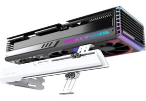 GPU Anti-Sag Steun - Verstelbaar Dual-Slot - Wit - 33% Korting