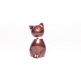 Geretourneerde Katten Urn Bruin Aluminium - 36% Korting