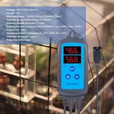 Inkbird IHC-200 WiFi Digitale Hygrometer, Vochtigheidsregelaar en met Dual Relays, voor Luchtbevochtiger en Ontvochtiger, App Besturing voor Kas, Tuin, Kelder, Fermentatie, Roken