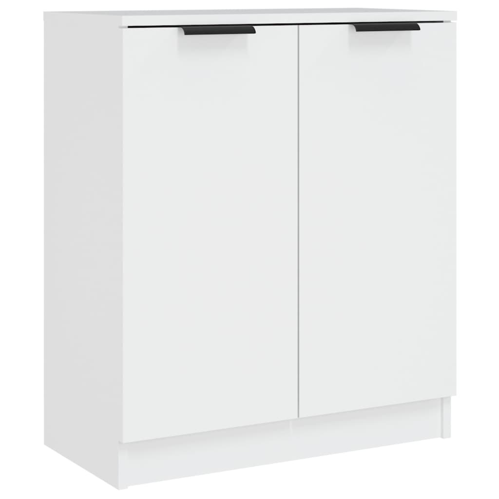 vidaXL Dressoir Wit Bewerkt Hout 60x30x70 cm - 34% Korting