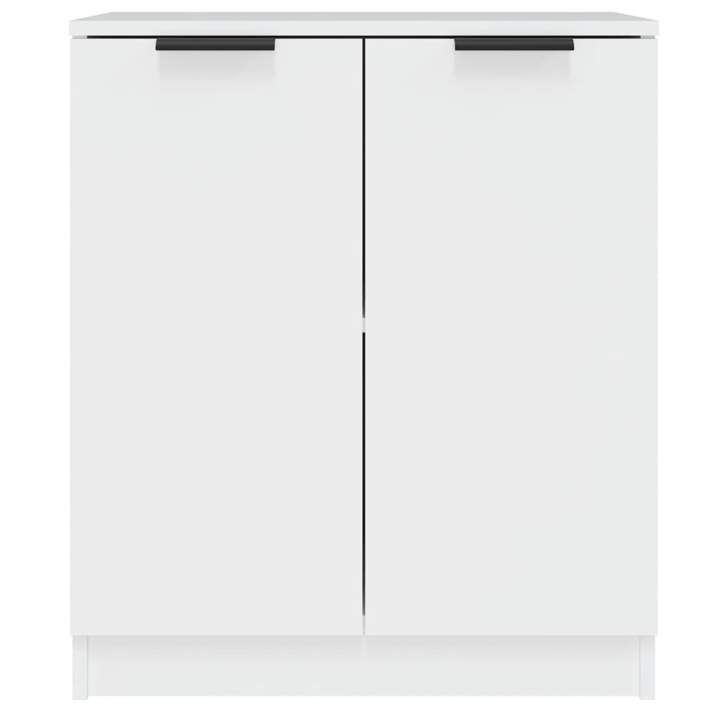 vidaXL Dressoir Wit Bewerkt Hout 60x30x70 cm - 34% Korting