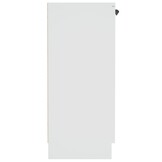 vidaXL Dressoir Wit Bewerkt Hout 60x30x70 cm - 34% Korting