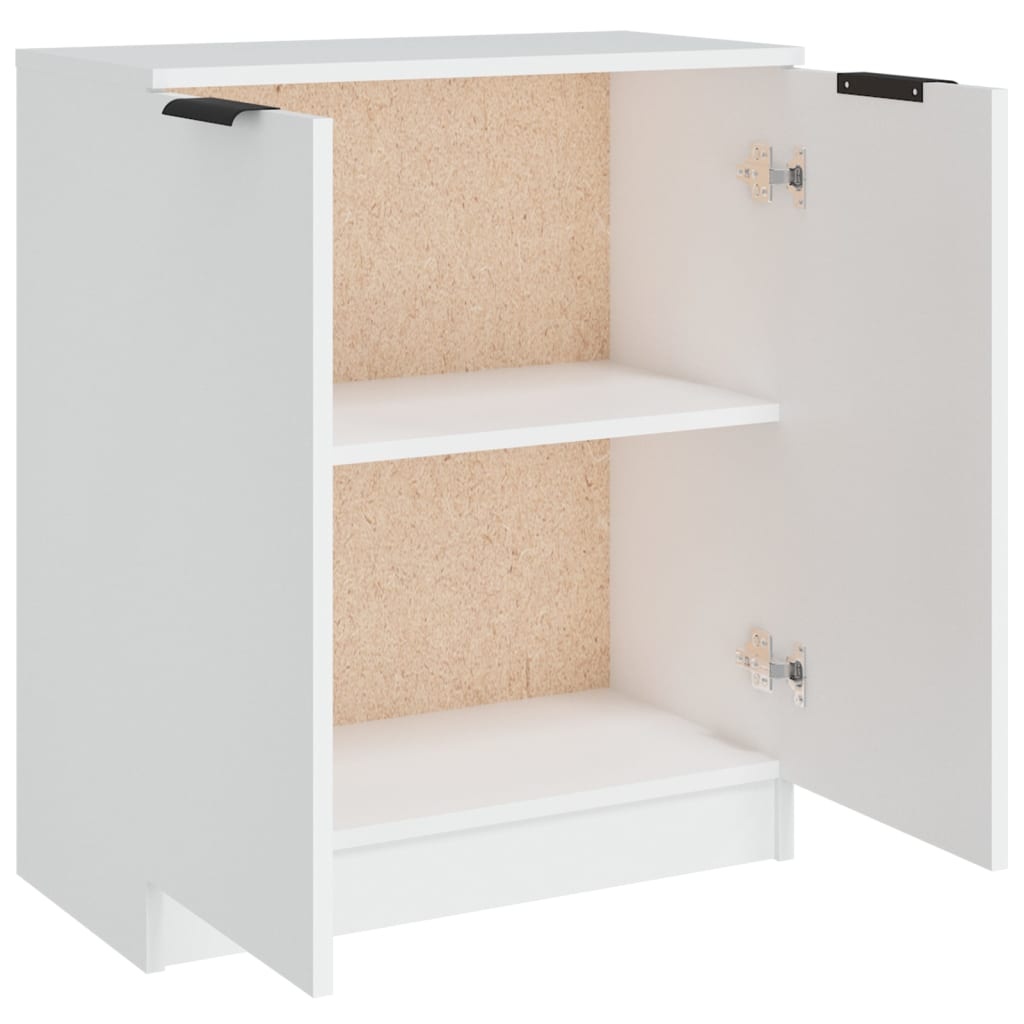 vidaXL Dressoir Wit Bewerkt Hout 60x30x70 cm - 34% Korting