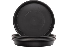 Plantenschotels 5-pack Zwart 24cm - 32% Korting!