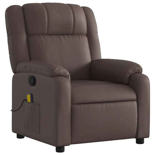 vidaXL Massagestoel Kunstleer Bruin - 52% Korting!