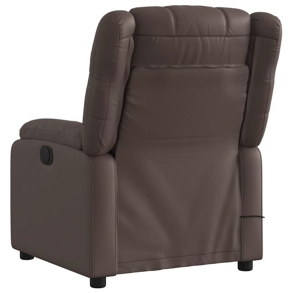vidaXL Massagestoel Kunstleer Bruin - 52% Korting!