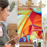 Set van 28 Canvasdoeken voor Schilderen - Diverse Maten (13x18 t/m 30x40 cm)