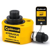 CGOLDENWALL Hydraulische cilinder 20T professioneel met hydraulische pomp CP-180, tweedelig ultradun licht, totale slag 30 mm voor gebouwen en bruggen (DFPY-20T+CP-180)