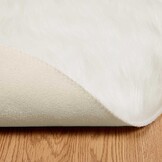 VidaXL Nepleer Schapenvacht Tapijt Wit 80x80cm - 32% Korting!