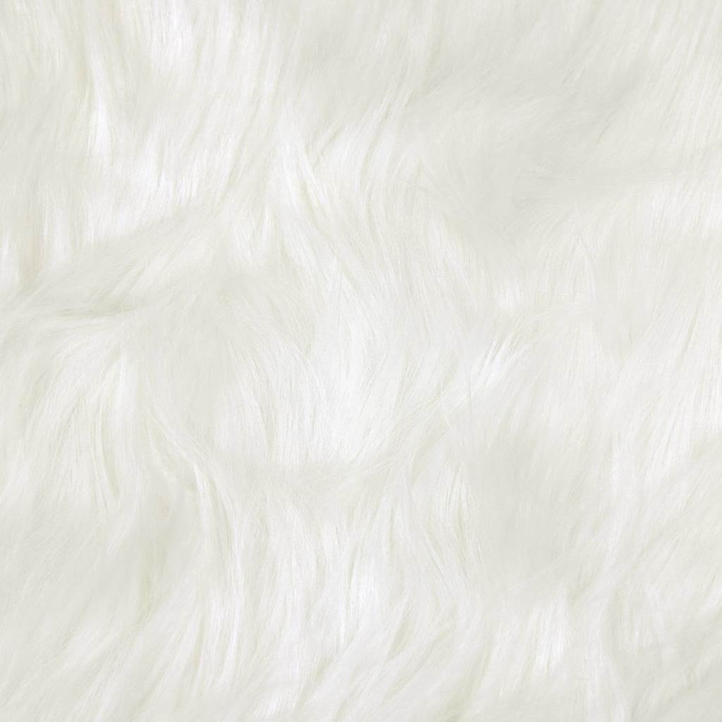 VidaXL Nepleer Schapenvacht Tapijt Wit 80x80cm - 32% Korting!