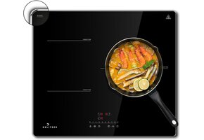 Inductiekookplaat Zwart 59cm - 41% Korting!