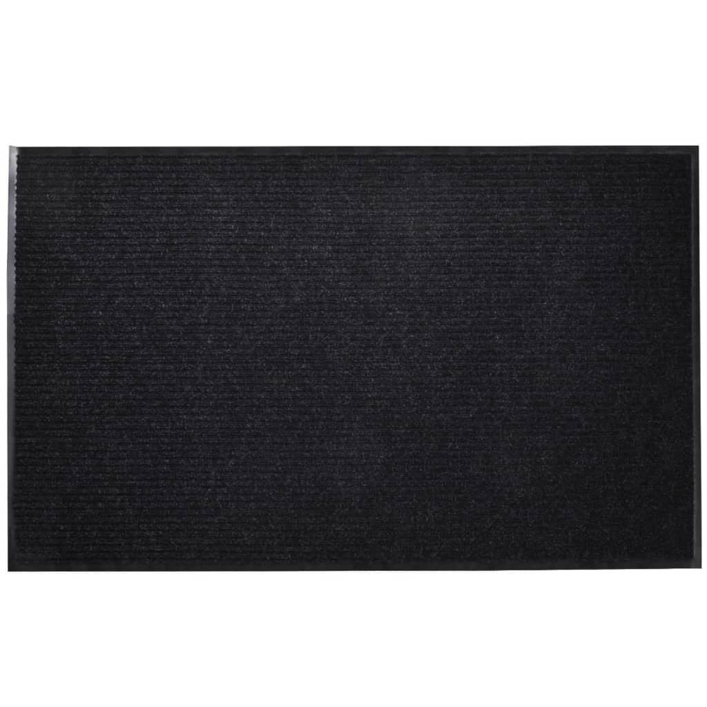 Zwarte PVC Deurmat 120x90cm - Nu met 44% Korting!