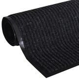 Deurmat PVC 120 x 90 cm (zwart)