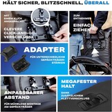 Carbon-hydroguard, 3-in-1 fietstas met helmnet voor bagagedrager, bagagedragertas, rugzak en schoudertas, 25 liter, fietstas waterdicht en reflecterend