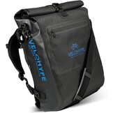 Carbon-hydroguard, 3-in-1 fietstas met helmnet voor bagagedrager, bagagedragertas, rugzak en schoudertas, 25 liter, fietstas waterdicht en reflecterend