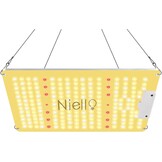 Niello Q1100 LED Groeilamp met Dimmer, Volledig Spectrum voor Binnen Veg & Bloei, Dekking 60x60cm