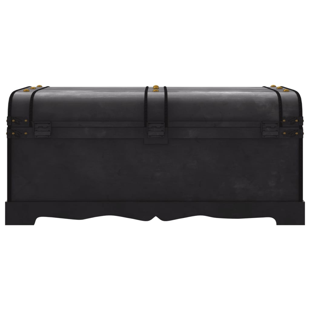 VidaXL Dekenkist Zwart - 90x51x42 cm - 41% Korting