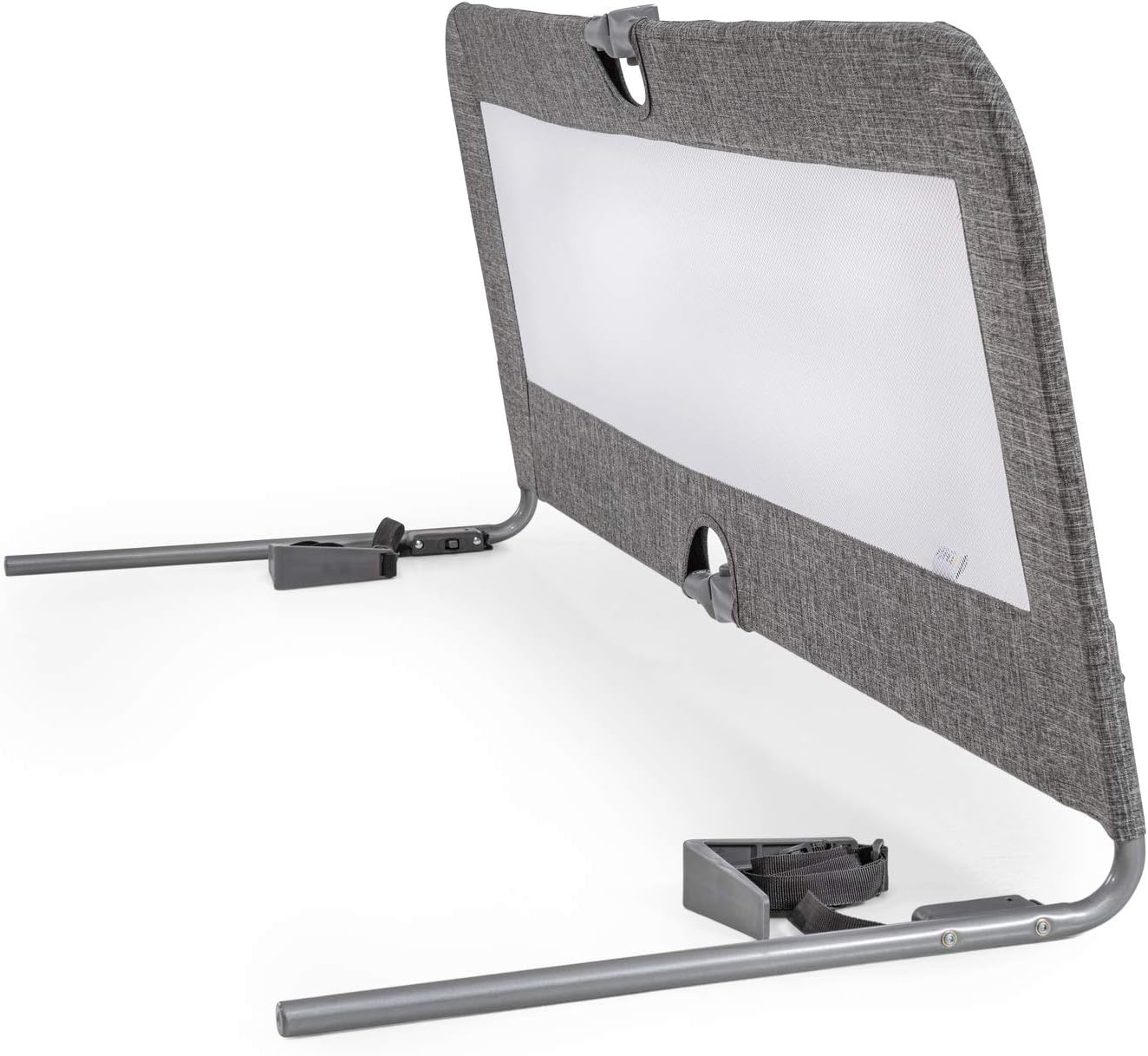 Hauck Sleep N Safe Plus XL bedhek voor peuter, 150 x 50, inklapbaar bedhek voor op reis - grijs