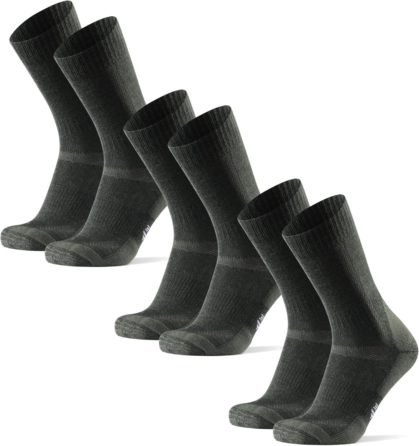DANISH ENDURANCE Merino Wandel Sokken Heren & Dames - Ademend, Anti-Blaren - 3 of 5-Pack