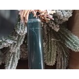 vidaXL Moderne Kunststof Scharnierende Kerstboom Sneeuw Bedekt Wit