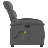 vidaXL Massagestoel Donkergrijs - 49% Korting!