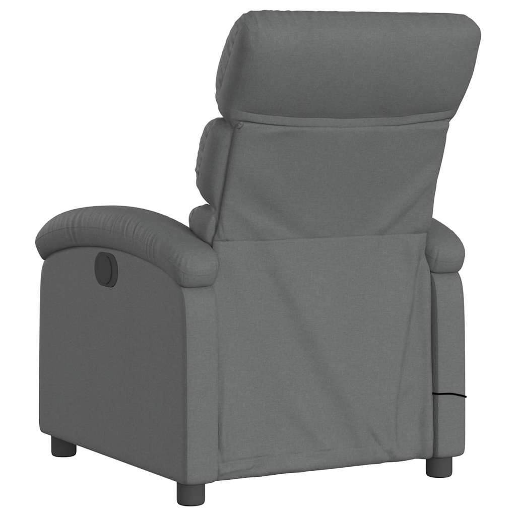 vidaXL Massagestoel Donkergrijs - 49% Korting!