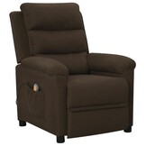 Donkerbruine Massagefauteuil - 78% Korting