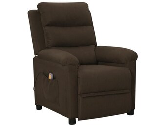 Donkerbruine Massagefauteuil - 78% Korting