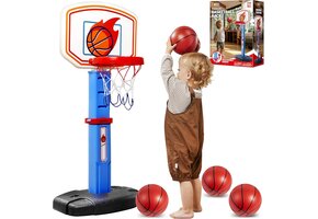 Kinder Basketbalstandaard - 41% Korting - Verstelbaar 78-108 cm